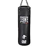 LEONE 1947, Sacco Basic Allenamento, 110x35 cm, Nero, 30 Kg, AT840