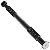 Ultrasport Barra trazioni a 2 vie, regolabile individualmente per una lunghezza di 65-93 cm, in robusto acciaio, caricabile a 100 kg, per allenamento efficace muscolatura parte superiore del corpo