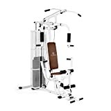 Klarfit Palestra Multifunzione 3000, Palestra in Casa 3 in 1 con Chest Press, Lat Machine e Curl per Home Gym, Panca Multifunzione con Attrezzatura Palestra, Stazione Multifunzione Palestra 120kg Max