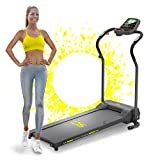 IDS G10 PRO Tapis Roulant Elettrico Pieghevole, Brand ITALIANO, 10 km/h, Salvaspazio, 12 Programmi, Display LCD Multifunzione, Facile da Usare e da Movimentare, Ruote, Garanzia e Assistenza ITALIA