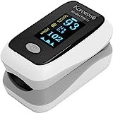Saturimetro da dito sensore di saturazione di ossigeno e polso cardiofrequenzimetro di colori diversi con OLED display (A)
