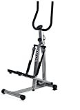 JK Fitness 5030 Stepper Richiudibile, 75 x 41,5 x 131 cm, Argento/Nero