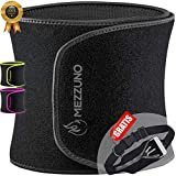 mezzuno Fascia Addominale Dimagrante Uomo Donna Effetto Sauna-Fascia Lombare Supporto Schiena Neoprene-N/S